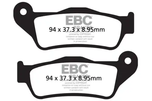 Тормозные колодки дисковые EBC FA643HH