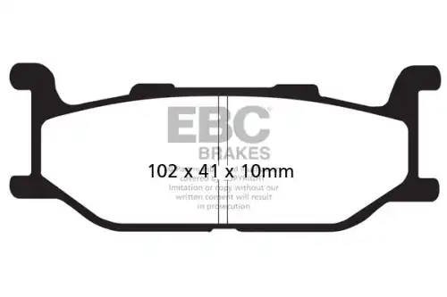 Тормозные колодки дисковые EBC SFA179HH