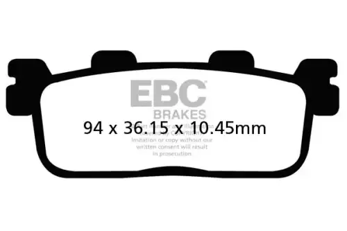 EBC BRAKE PADS SFA607
