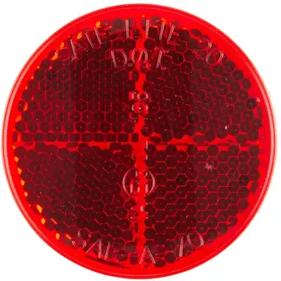 REFLECTOR2 ROUNDREDSTICKON 41002 GROTE