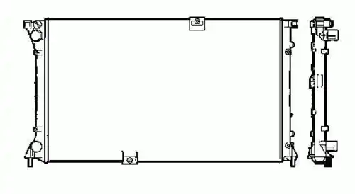 Радиатор кондиционера (конденсатор) NRF 58330