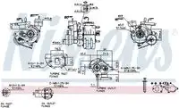 турбокомпрессор!\ VW LT 96> 93027 NISSENS