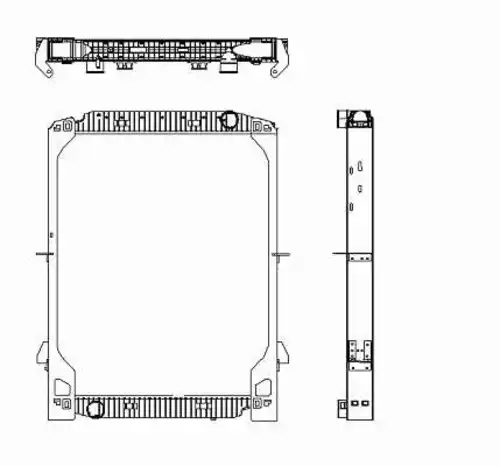 Радиатор кондиционера (конденсатор) NRF 559568