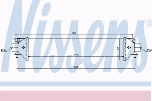 Интеркулер NISSENS 96615