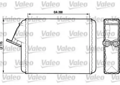 Радиатор печки VALEO 883468