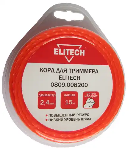 Леска для косы Elitech 0809.008200