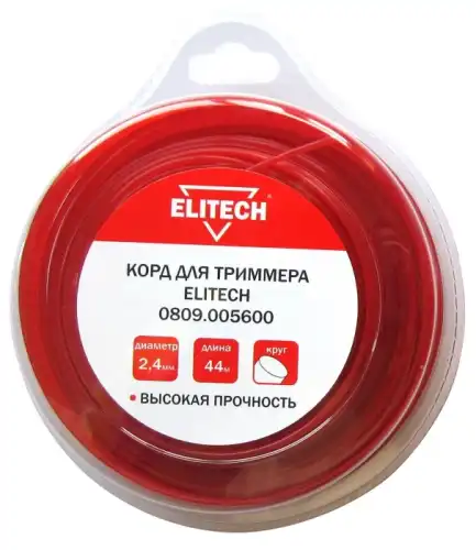 Леска для косы Elitech 0809.005600