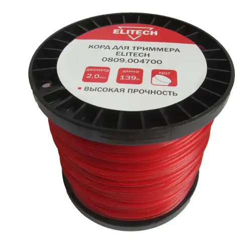 Леска для косы Elitech 0809.004700