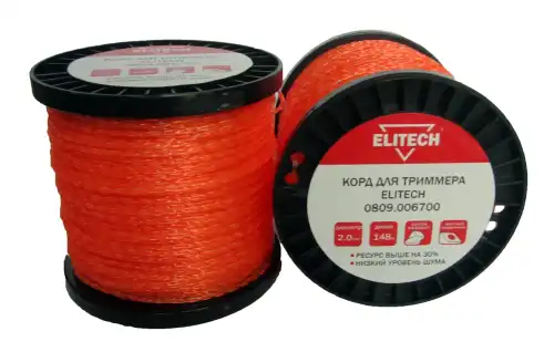 Леска для косы Elitech 0809.006700