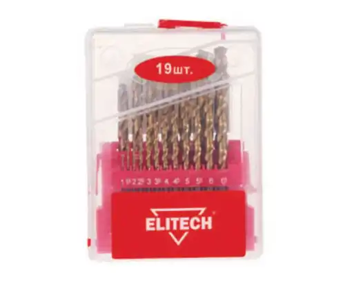 Набор свёрл Elitech 1820.052400