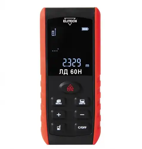 Лазерный дальномер Elitech ЛД 60Н