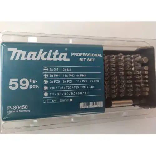  НАБОР БИТ (59 ШТ.) P-80450 MAKITA