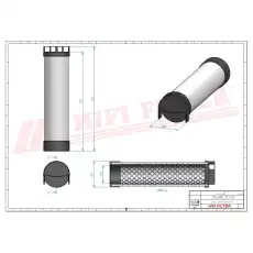Фильтр воздушный HIFI SA17237