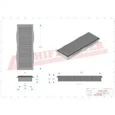 Салонный фильтр HIFI SC60014