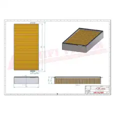 Салонный фильтр HIFI SC60015