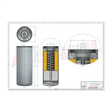 Фильтр масляный HIFI SO3548