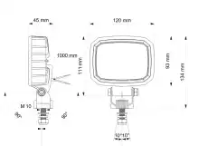D14540 ФОНАРЬ РАБОЧЕГО СВЕТА LED 1500 VIGNAL