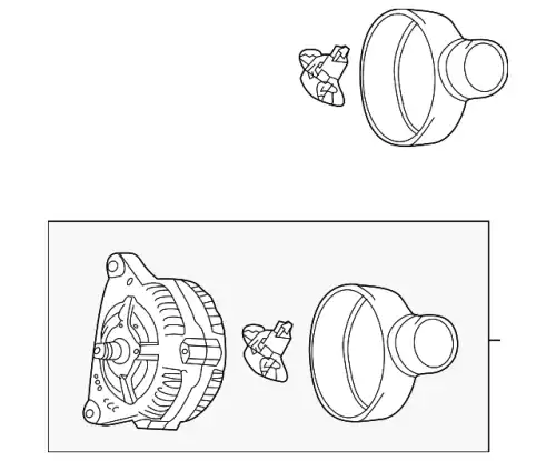 Генератор VAG 06E903015BX