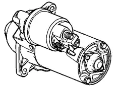 Стартер GM 25200067