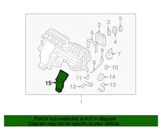 Радиатор печки KIA 97138-3L000