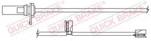 Датчик тормозных колодок QUICK BRAKE WS0384A