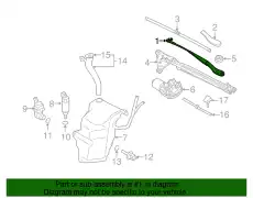 WIPER ARM 8623163 VOLVO