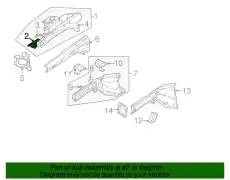 WHEEL HOUSING 8625542 VOLVO
