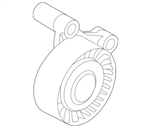 IDLER PULLEY 8641050 VOLVO