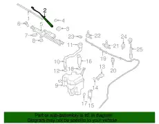 WIPER ARM, R.H. 30655056 VOLVO