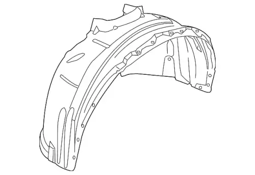 Подкрылок VOLVO 30744863