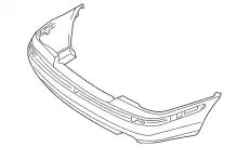 BUMPER COVER 30865895 VOLVO