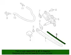 REAR WINDOW WIPER 31253233 VOLVO
