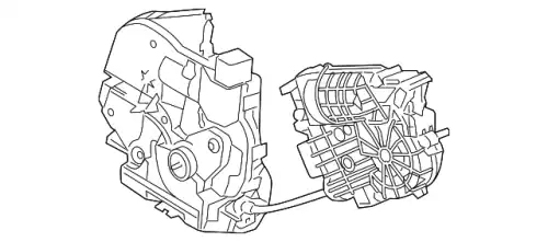 LOCK 31253451 VOLVO