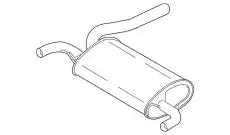 SILENCER 31355821 VOLVO