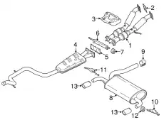 SILENCER 31355821 VOLVO