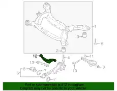 CONTROL ARM 31262690 VOLVO