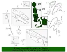 OIL FILTER HOUSING 31272677 VOLVO
