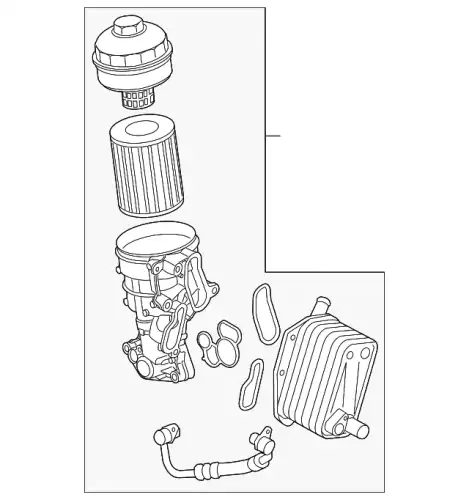 OIL FILTER HOUSING 31272677 VOLVO
