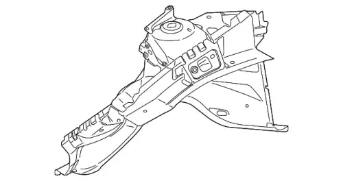 WHEEL HOUSING 31301024 VOLVO