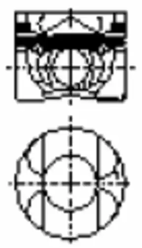 поршень MB PI002200 IPSA