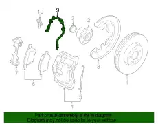 BRAKE PIPE 31358695 VOLVO