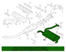 SILENCER 31336932 VOLVO