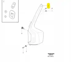 LAMP BODY 31353168 VOLVO