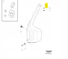 LAMP BODY 31468098 VOLVO