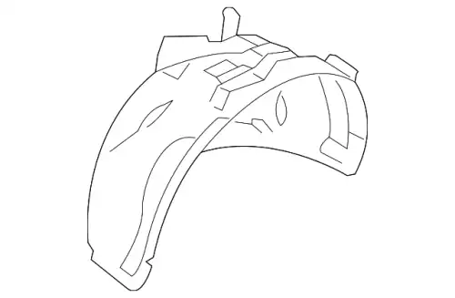 WHEEL ARCH LINER 31353845 VOLVO