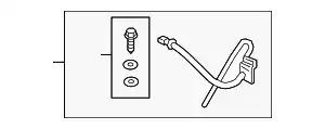 BRAKE HOSE 32221999 VOLVO