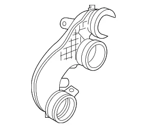 FRESH AIR PIPE 32222128 VOLVO