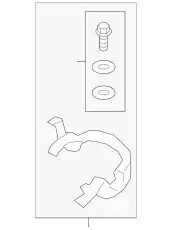 BRAKE HOSE 31400442 VOLVO