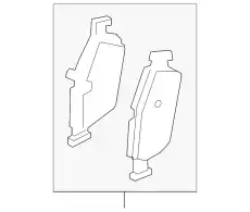Тормозные колодки дисковые VOLVO 31400528