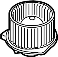 FAN MOTOR 31455691 VOLVO